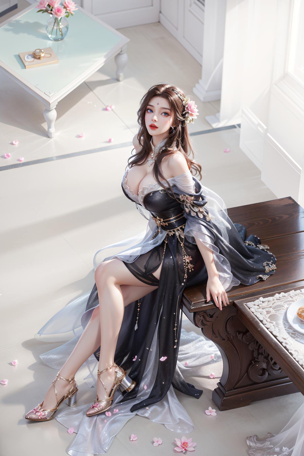 图片[13]-AI绘画 688 完美世界-月婵[36P] – 速更版-美库