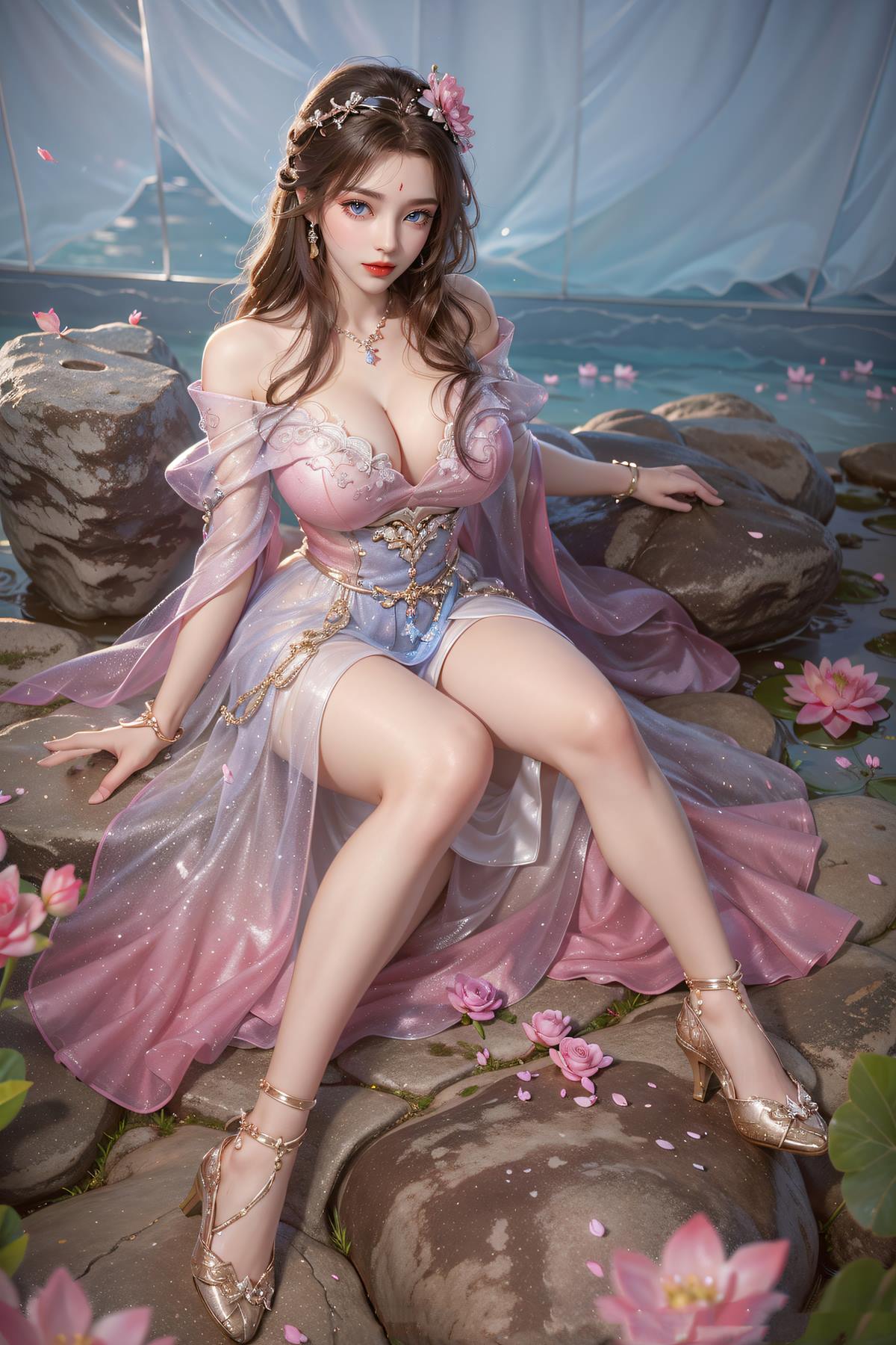 图片[14]-AI绘画 688 完美世界-月婵[36P] – 速更版-美库