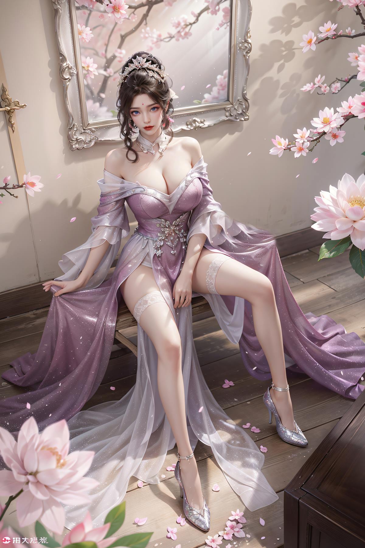 图片[17]-AI绘画 688 完美世界-月婵[36P] – 速更版-美库