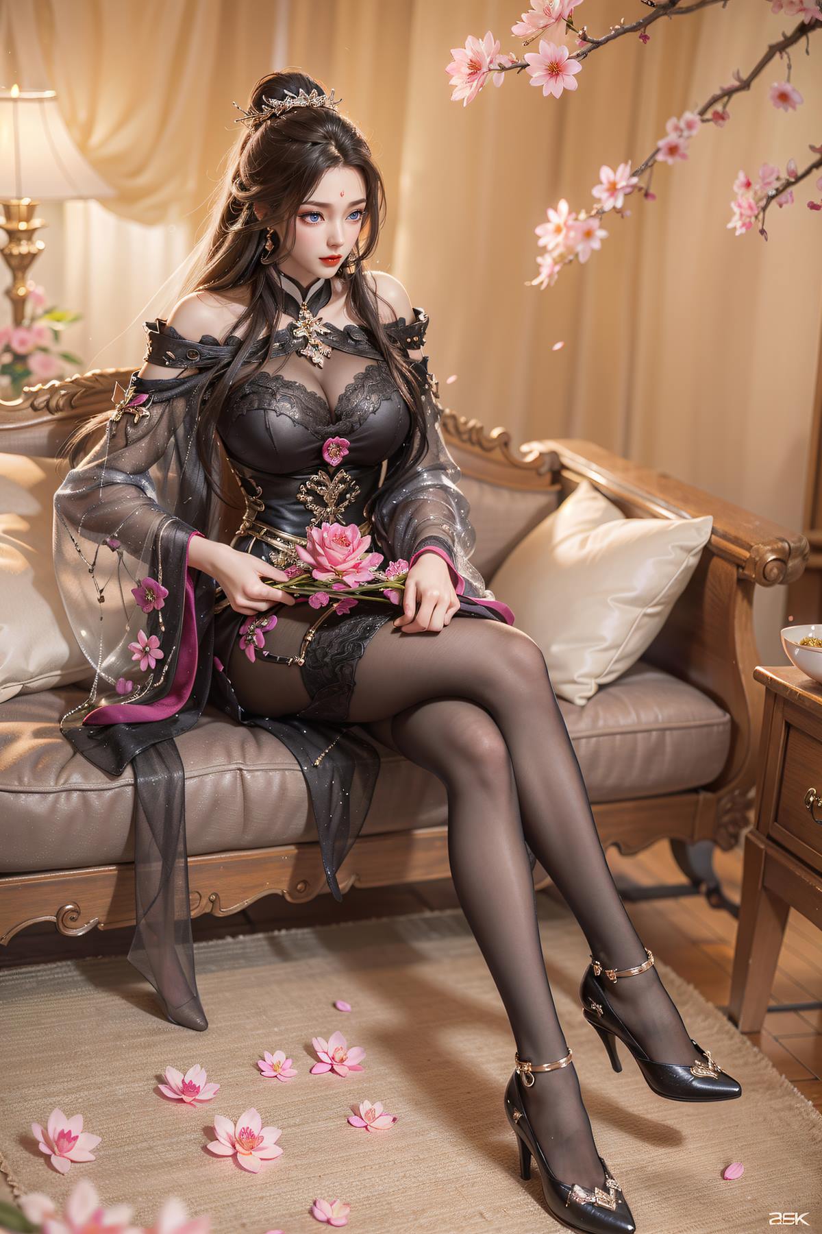 图片[21]-AI绘画 688 完美世界-月婵[36P] – 速更版-美库