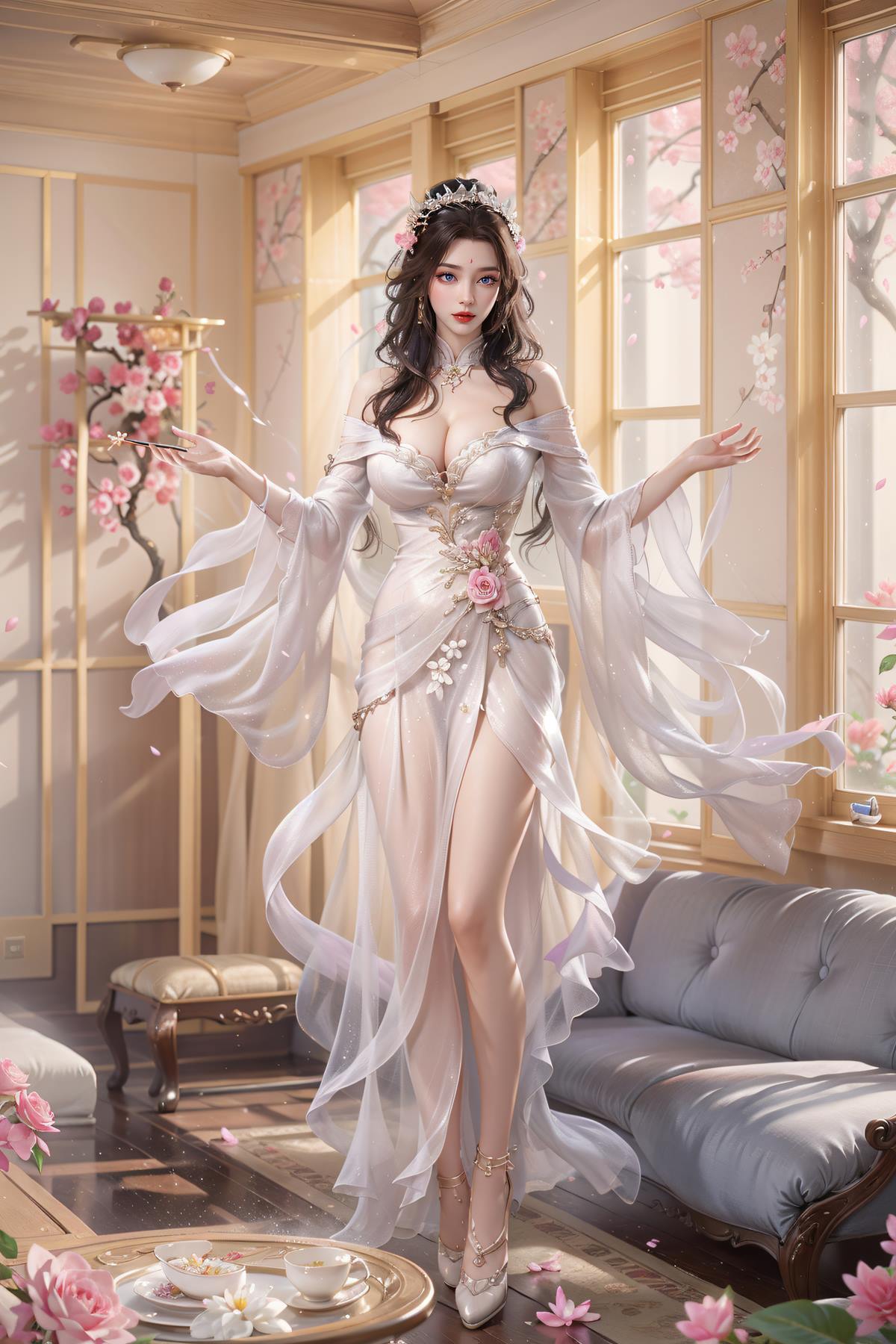 图片[22]-AI绘画 688 完美世界-月婵[36P] – 速更版-美库