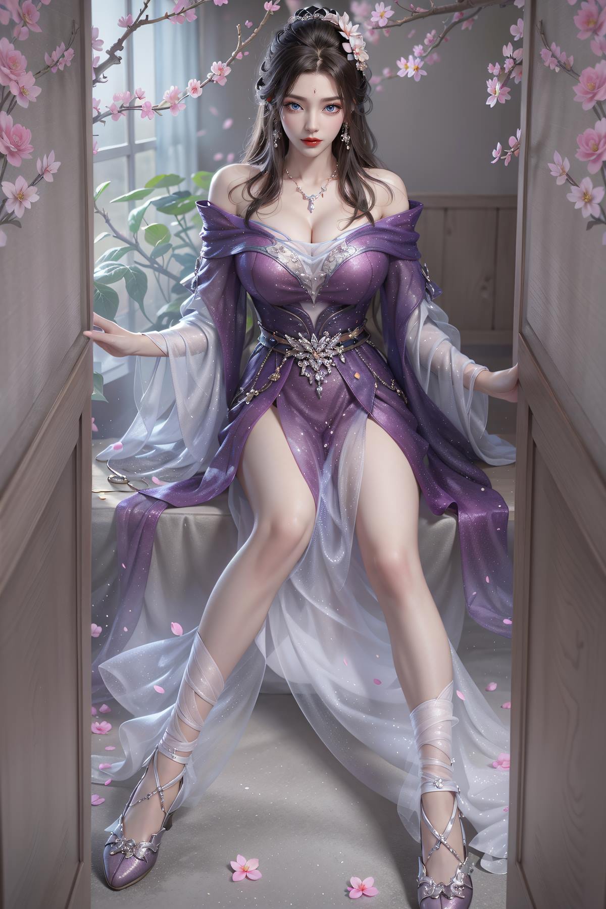 图片[23]-AI绘画 688 完美世界-月婵[36P] – 速更版-美库