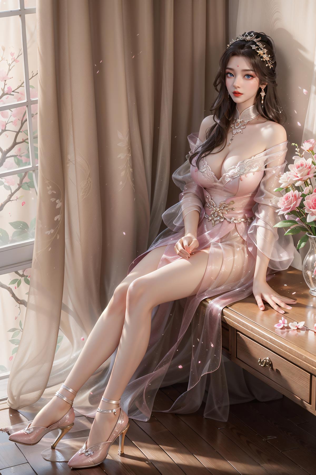 图片[25]-AI绘画 688 完美世界-月婵[36P] – 速更版-美库