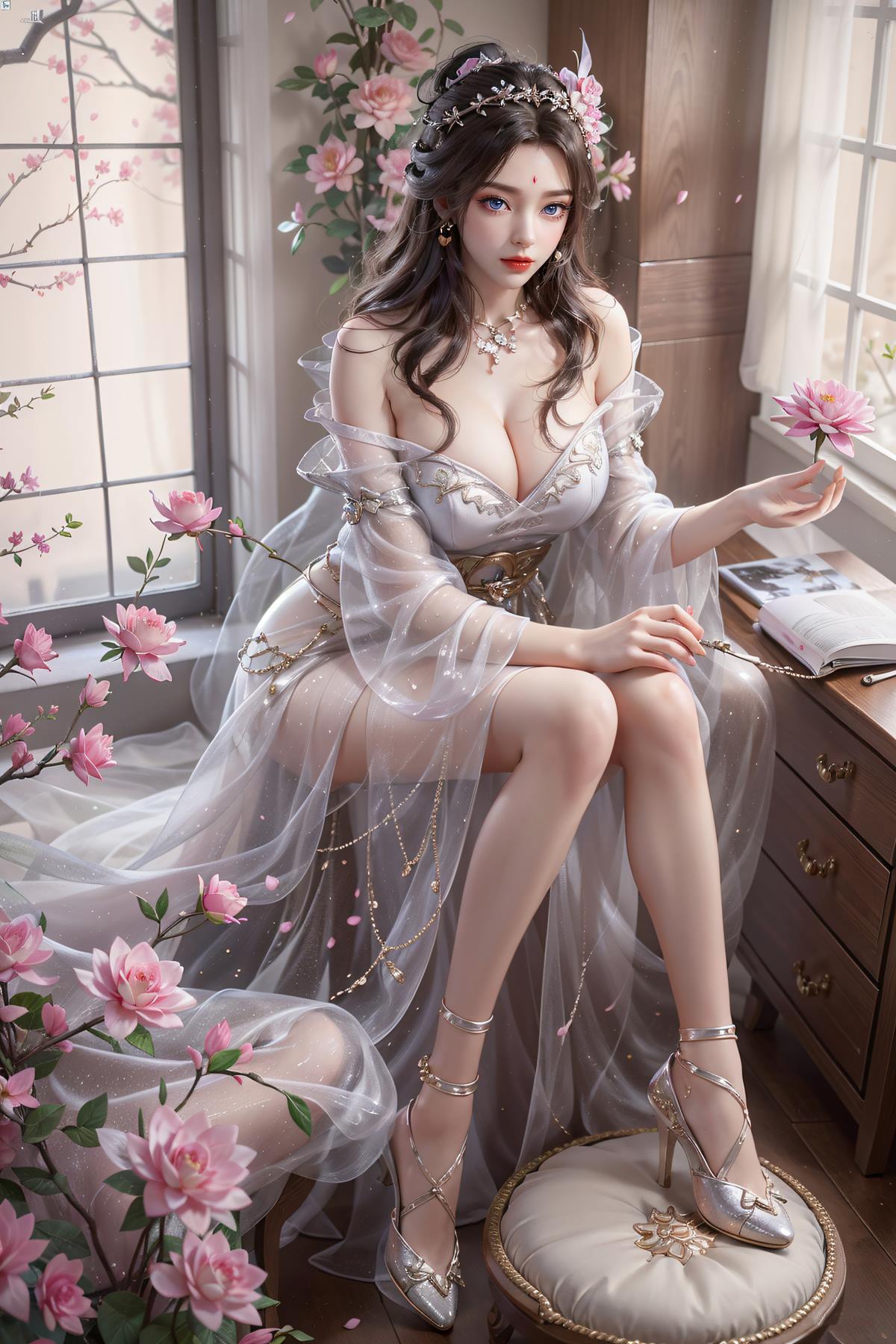 图片[27]-AI绘画 688 完美世界-月婵[36P] – 速更版-美库