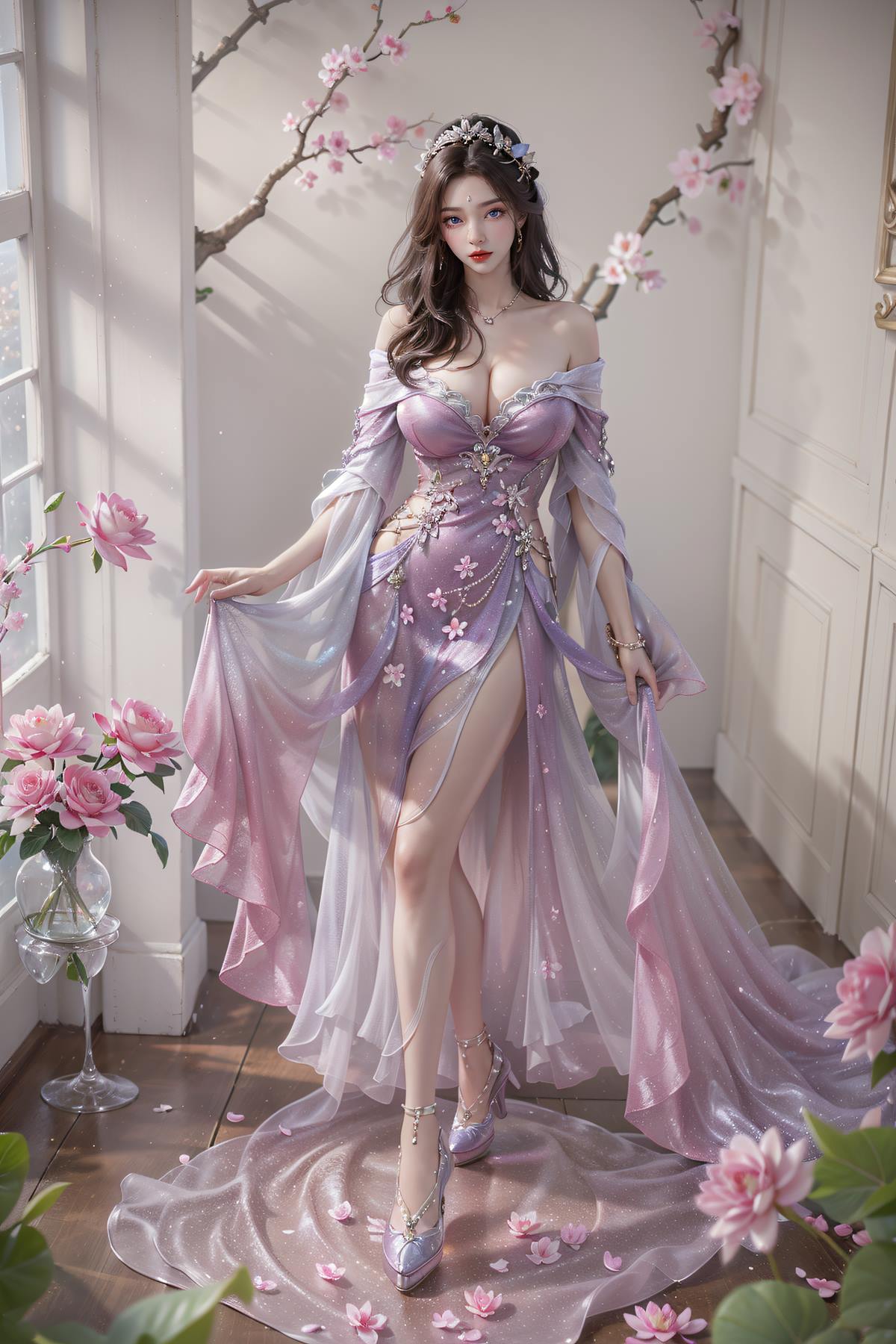 图片[35]-AI绘画 688 完美世界-月婵[36P] – 速更版-美库