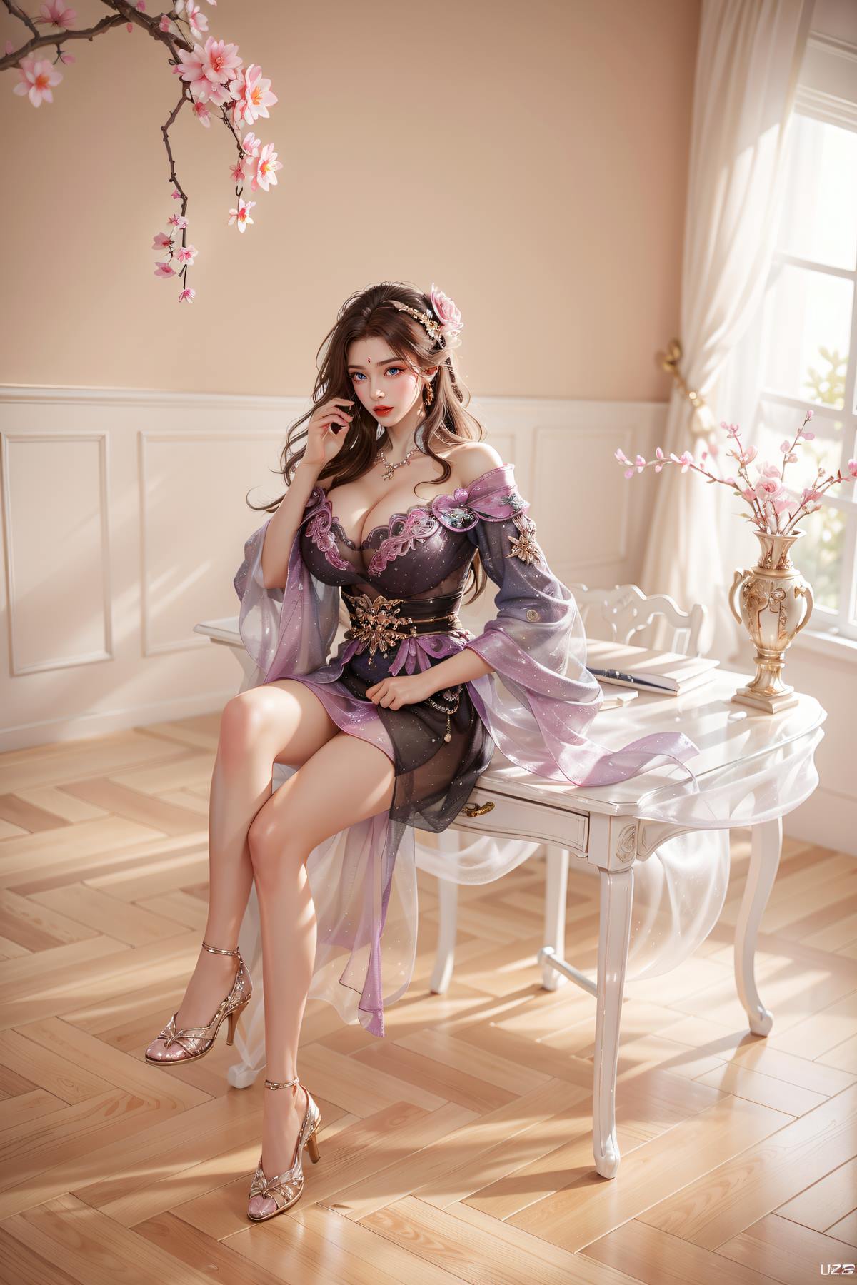 图片[36]-AI绘画 688 完美世界-月婵[36P] – 速更版-美库