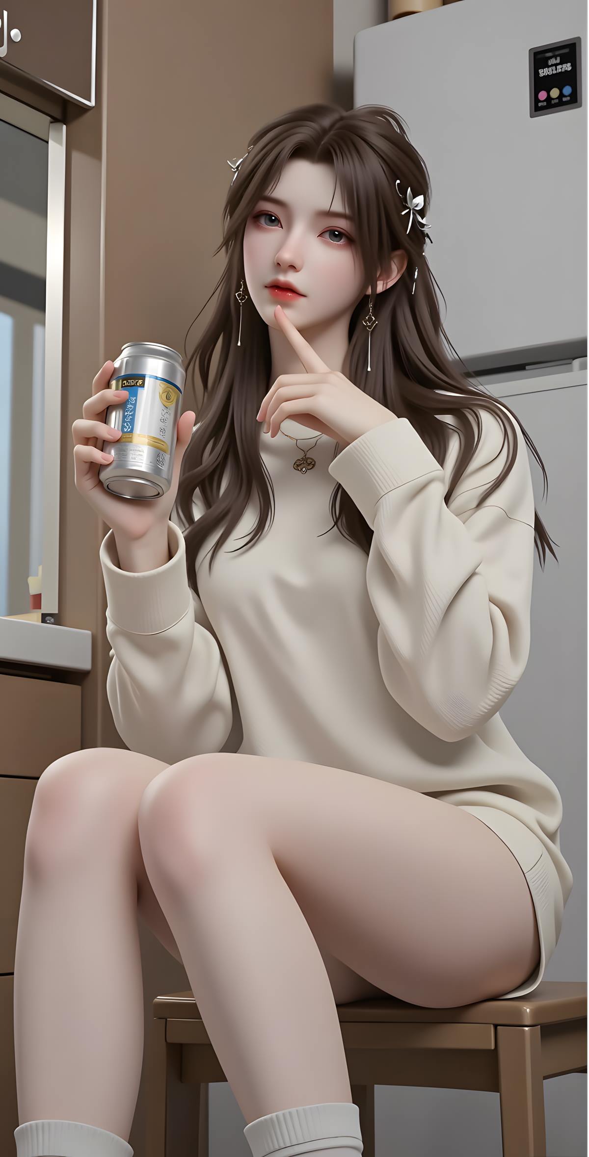 图片[60]-AI绘画 686 清漪 [74P] – 速更版-美库