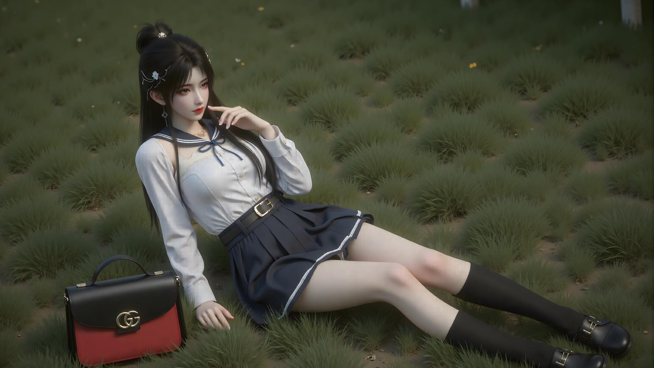 图片[73]-AI绘画 686 清漪 [74P] – 速更版-美库