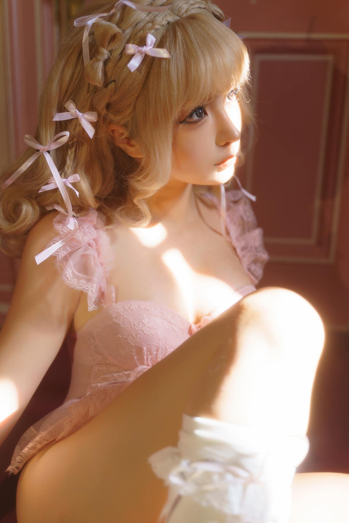 图片[17]-蠢沫沫  – 金发蝴蝶结[36P] – 速更版-美库