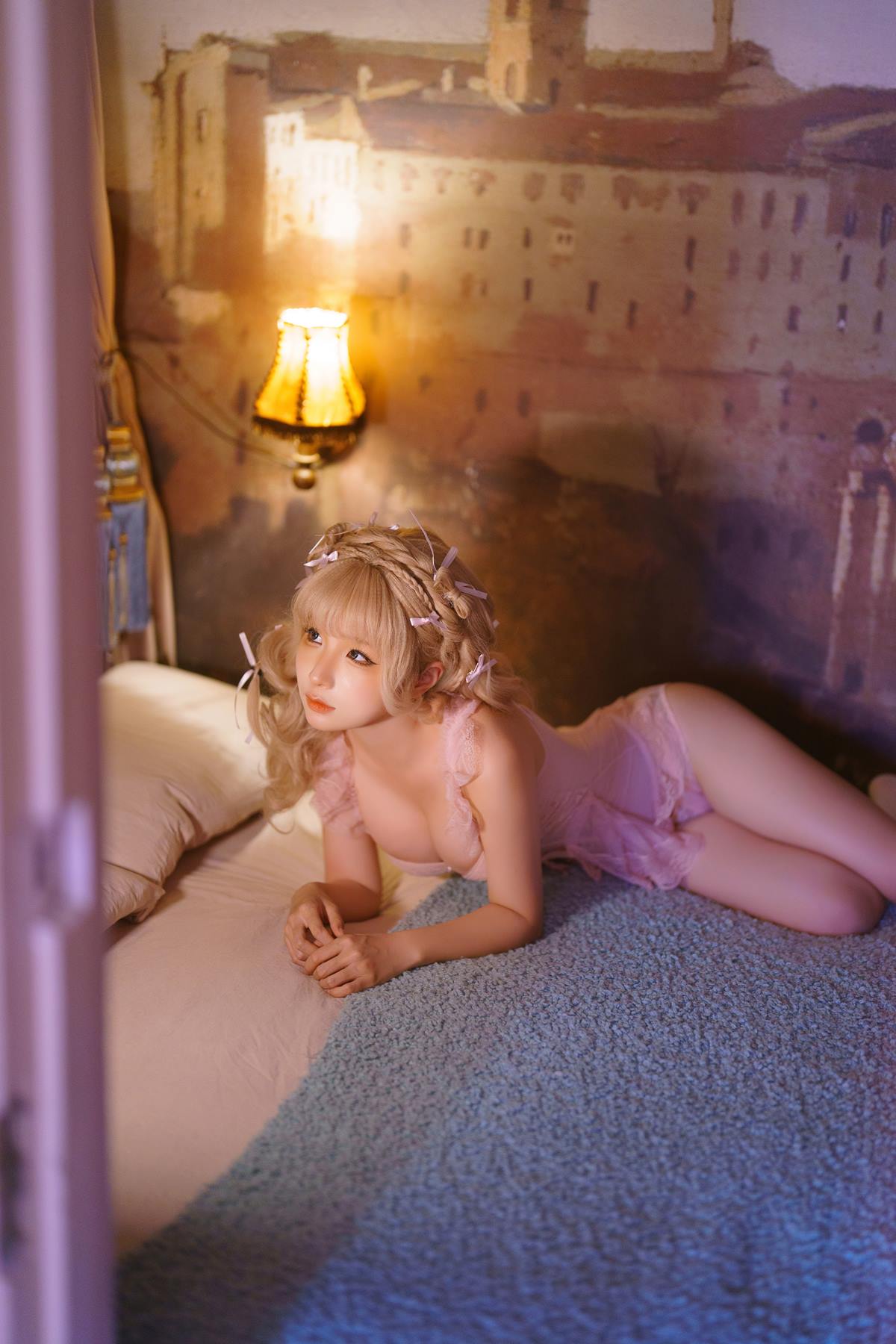 图片[32]-蠢沫沫  – 金发蝴蝶结[36P] – 速更版-美库