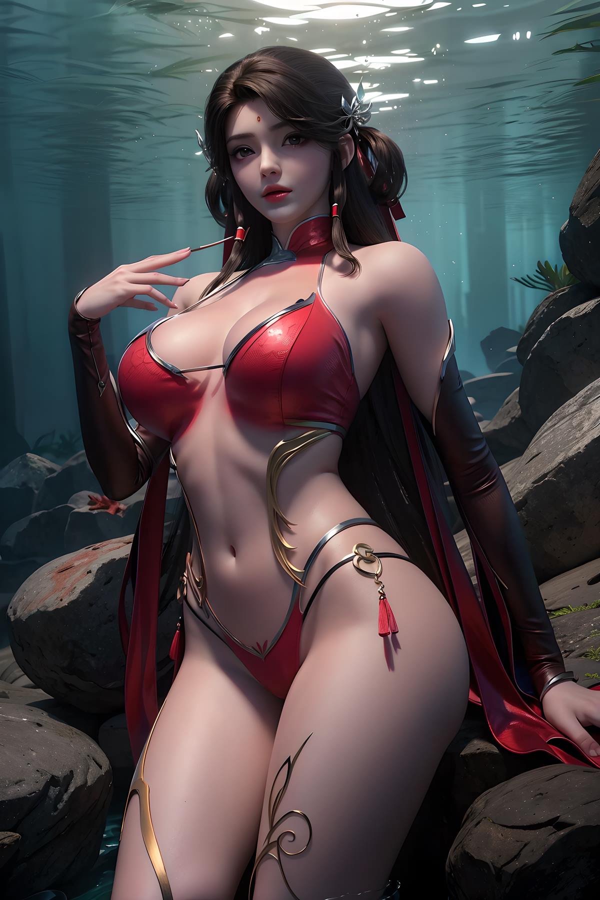 图片[15]-AI绘画 689 完美世界-火灵儿[22P] – 速更版-美库