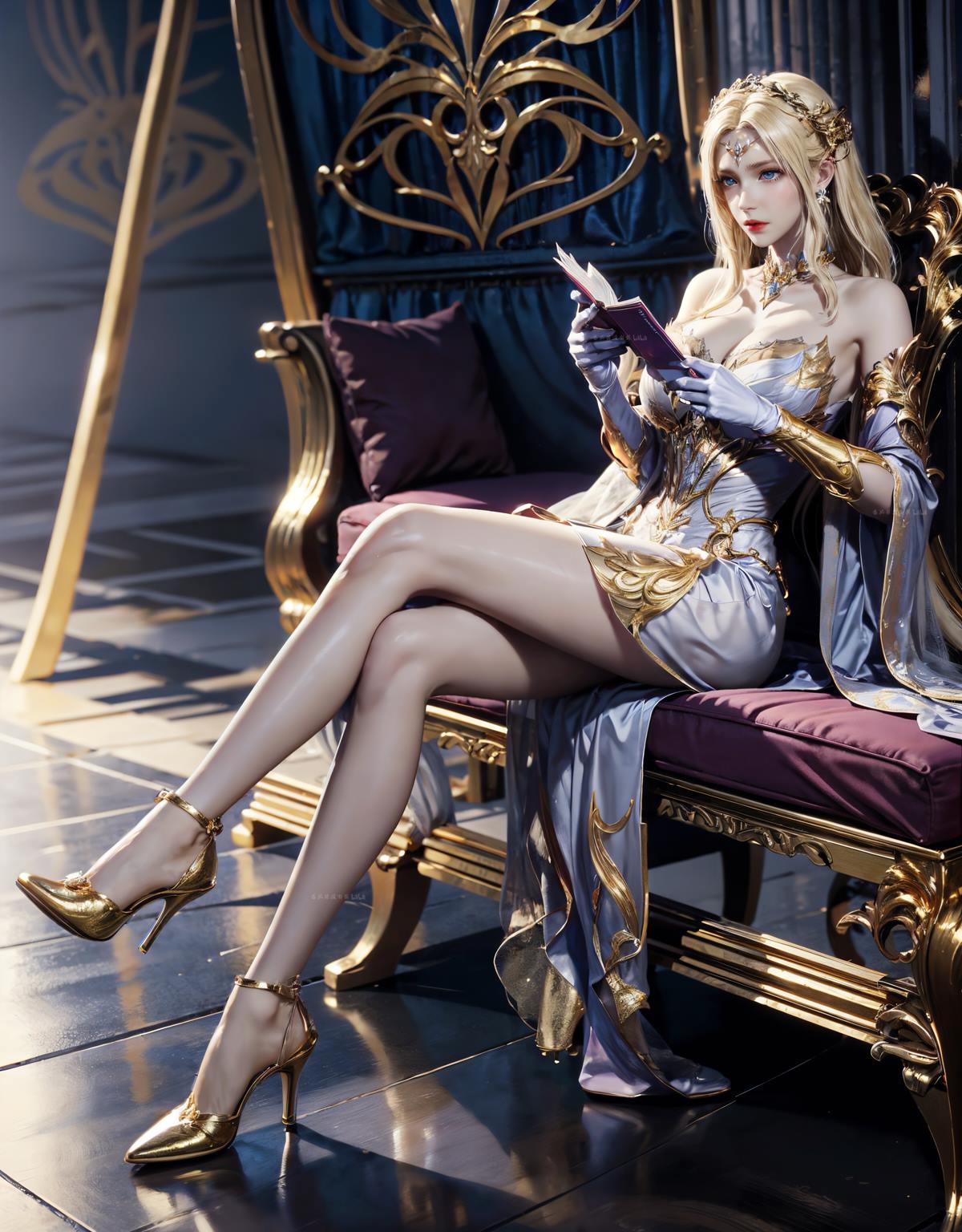 图片[10]-AI绘画 693 斗罗大陆-千仞雪[24P] – 速更版-美库