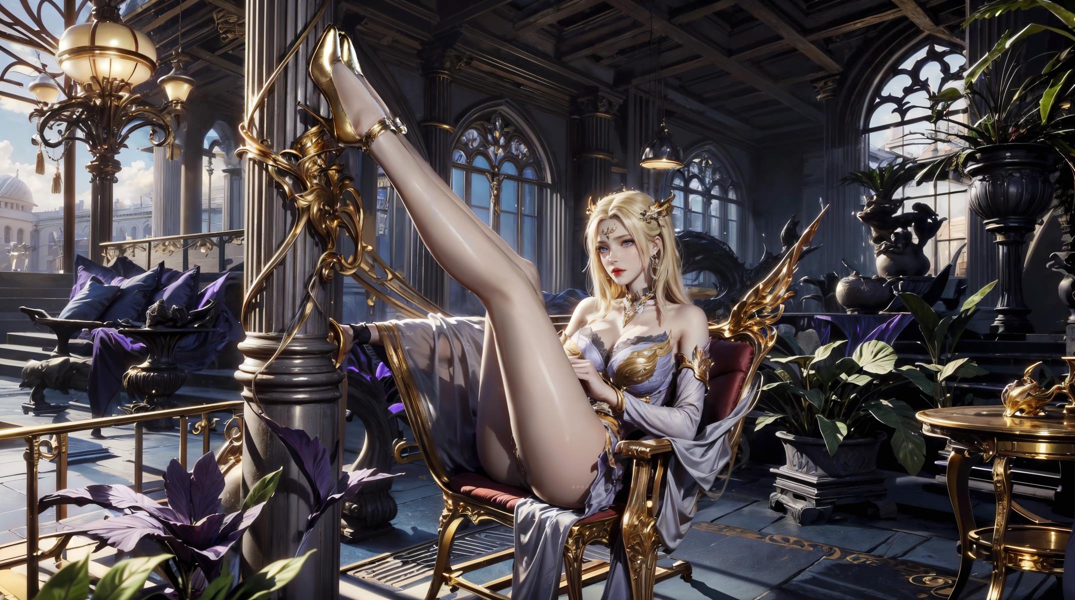 图片[14]-AI绘画 693 斗罗大陆-千仞雪[24P] – 速更版-美库