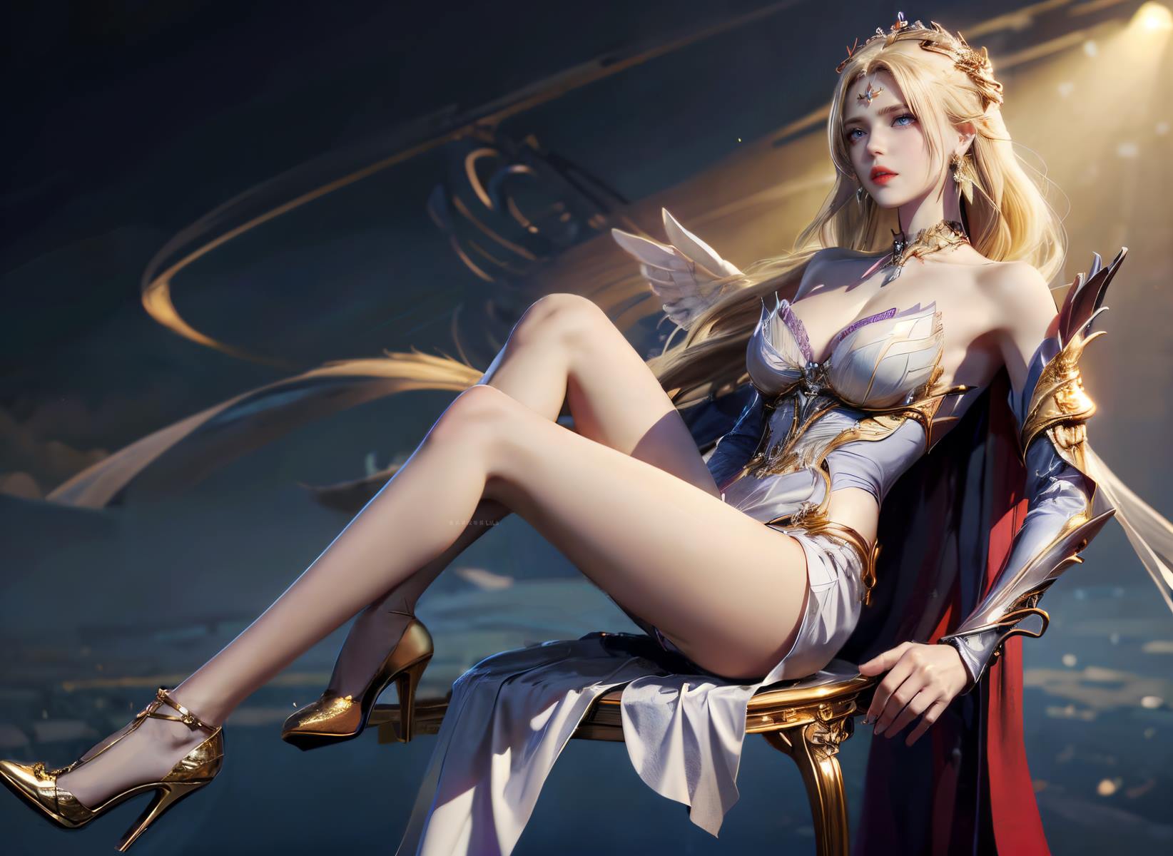 图片[16]-AI绘画 693 斗罗大陆-千仞雪[24P] – 速更版-美库