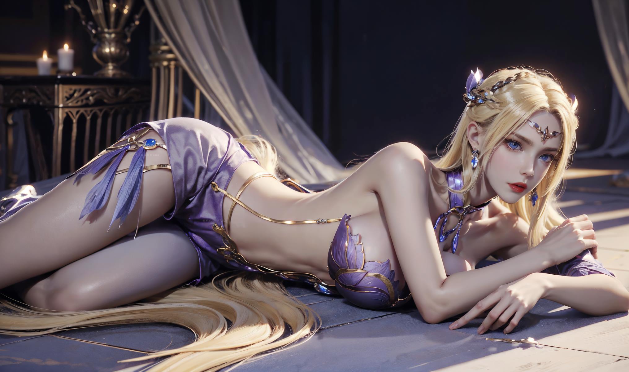 图片[18]-AI绘画 693 斗罗大陆-千仞雪[24P] – 速更版-美库