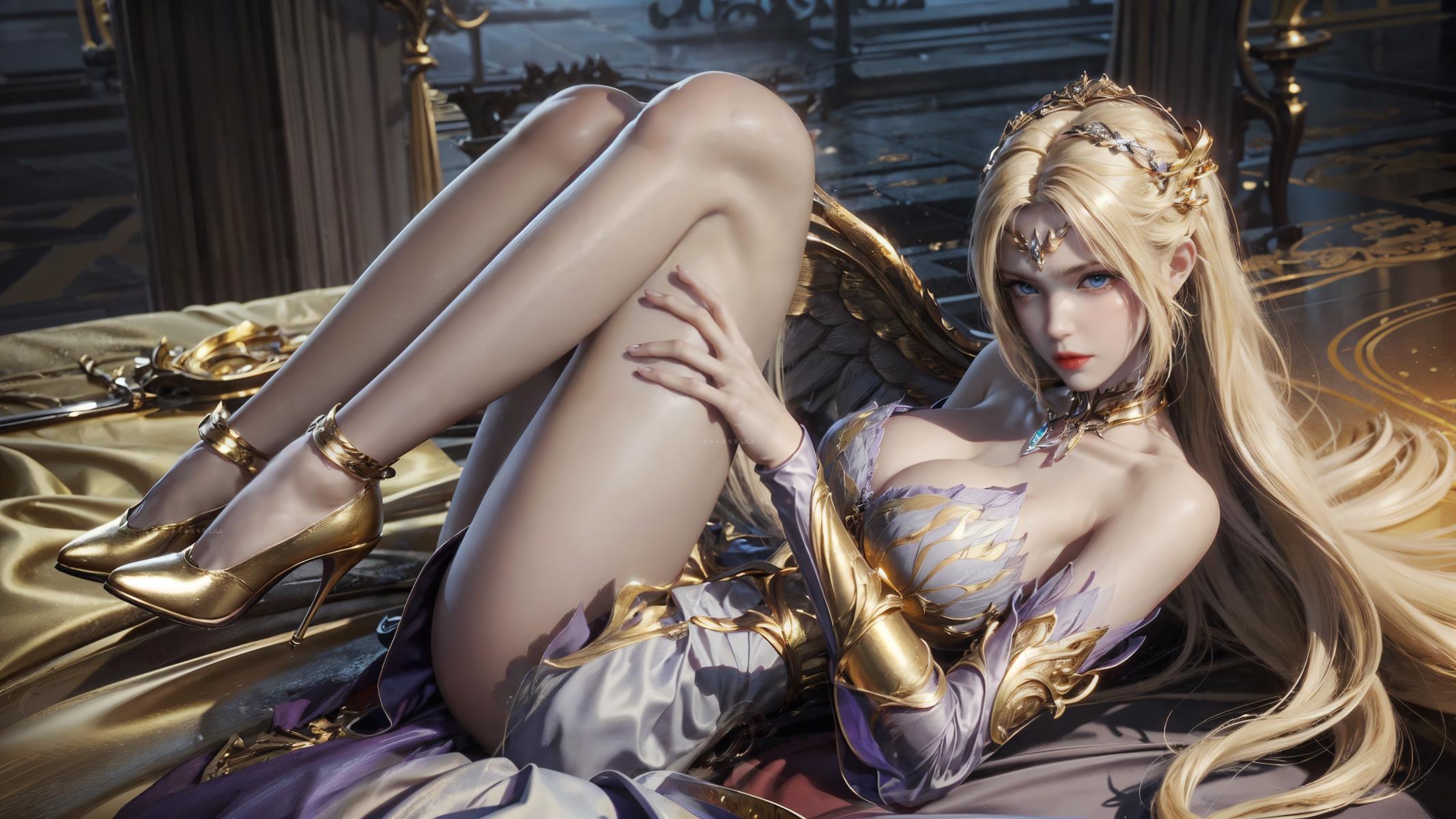 图片[23]-AI绘画 693 斗罗大陆-千仞雪[24P] – 速更版-美库