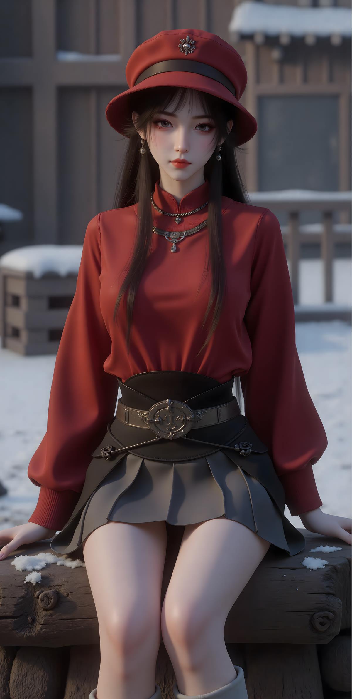 图片[32]-AI绘画 698 梅凝 [80P] – 速更版-美库