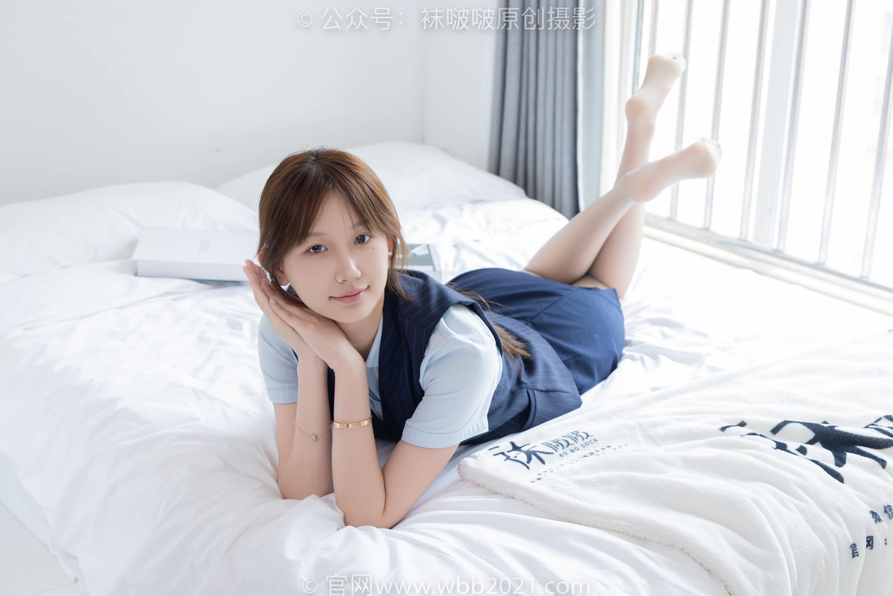 图片[41]-[BoBoSocks袜啵啵]NO.575 香菜-平底鞋、薄灰丝、银行制服[144P] – 速更版-美库