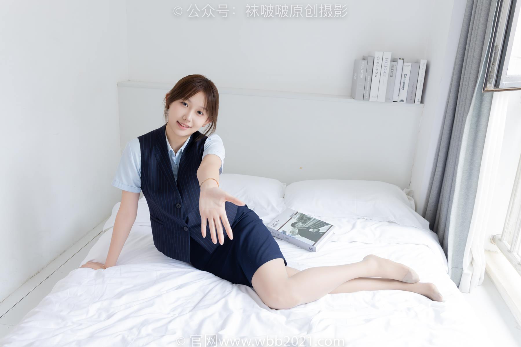 图片[60]-[BoBoSocks袜啵啵]NO.575 香菜-平底鞋、薄灰丝、银行制服[144P] – 速更版-美库