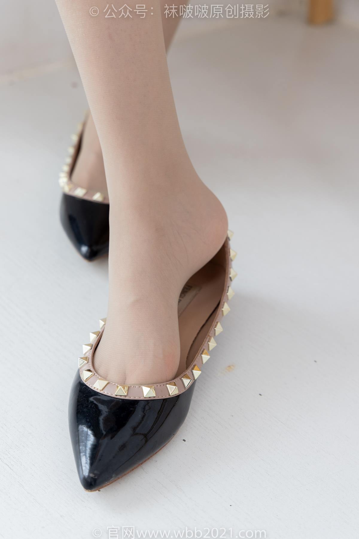 图片[105]-[BoBoSocks袜啵啵]NO.575 香菜-平底鞋、薄灰丝、银行制服[144P] – 速更版-美库