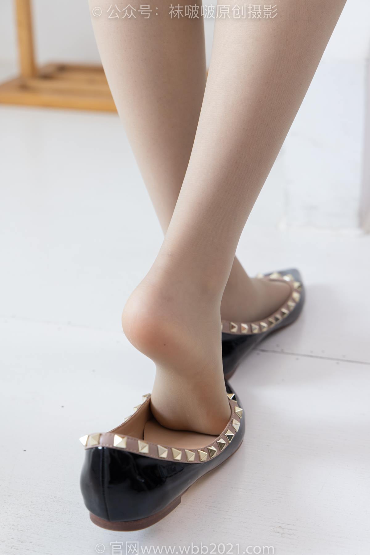 图片[110]-[BoBoSocks袜啵啵]NO.575 香菜-平底鞋、薄灰丝、银行制服[144P] – 速更版-美库