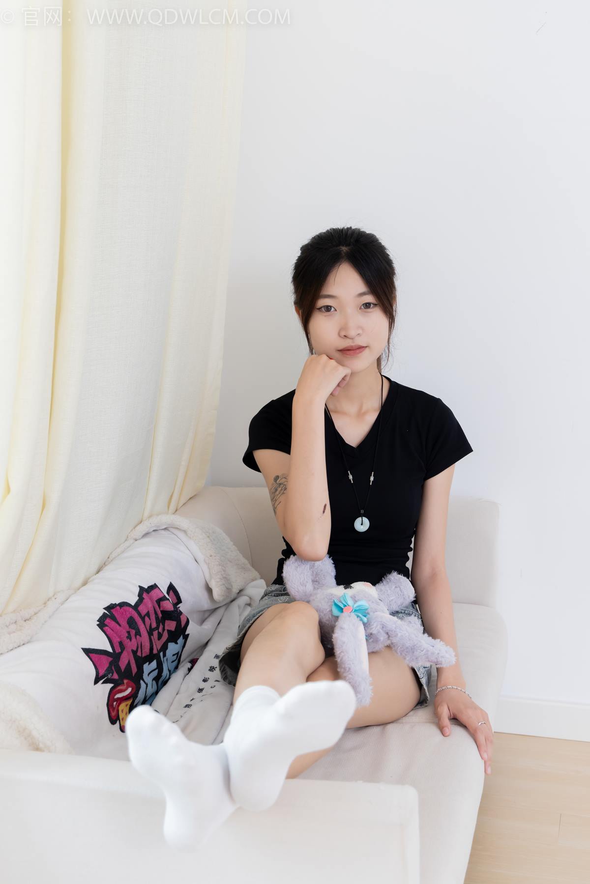 图片[21]-物恋传媒 NO.2399 小夏-板鞋、白棉袜、裸足[111P] – 速更版-美库