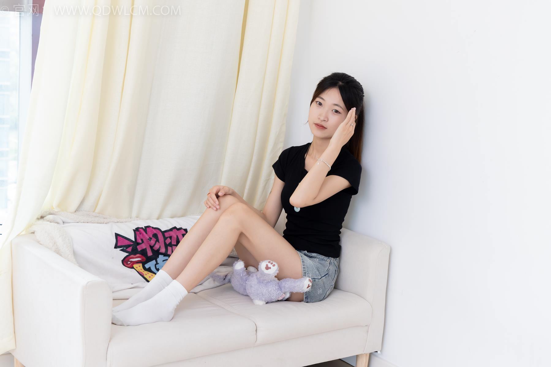 图片[49]-物恋传媒 NO.2399 小夏-板鞋、白棉袜、裸足[111P] – 速更版-美库