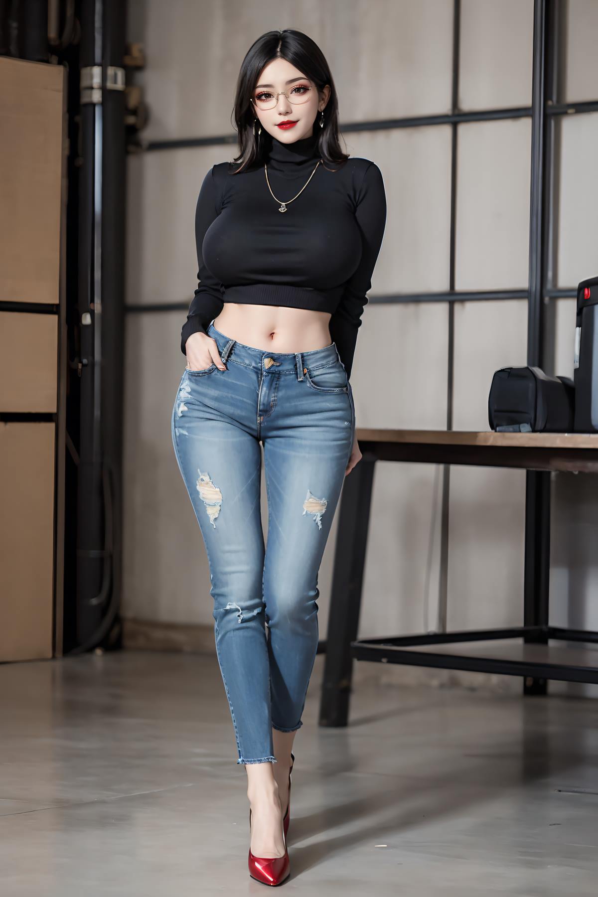 图片[40]-AI绘画 699 柳霏[52P] – 速更版-美库