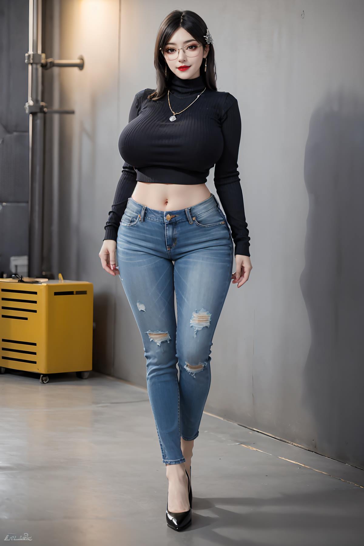 图片[41]-AI绘画 699 柳霏[52P] – 速更版-美库