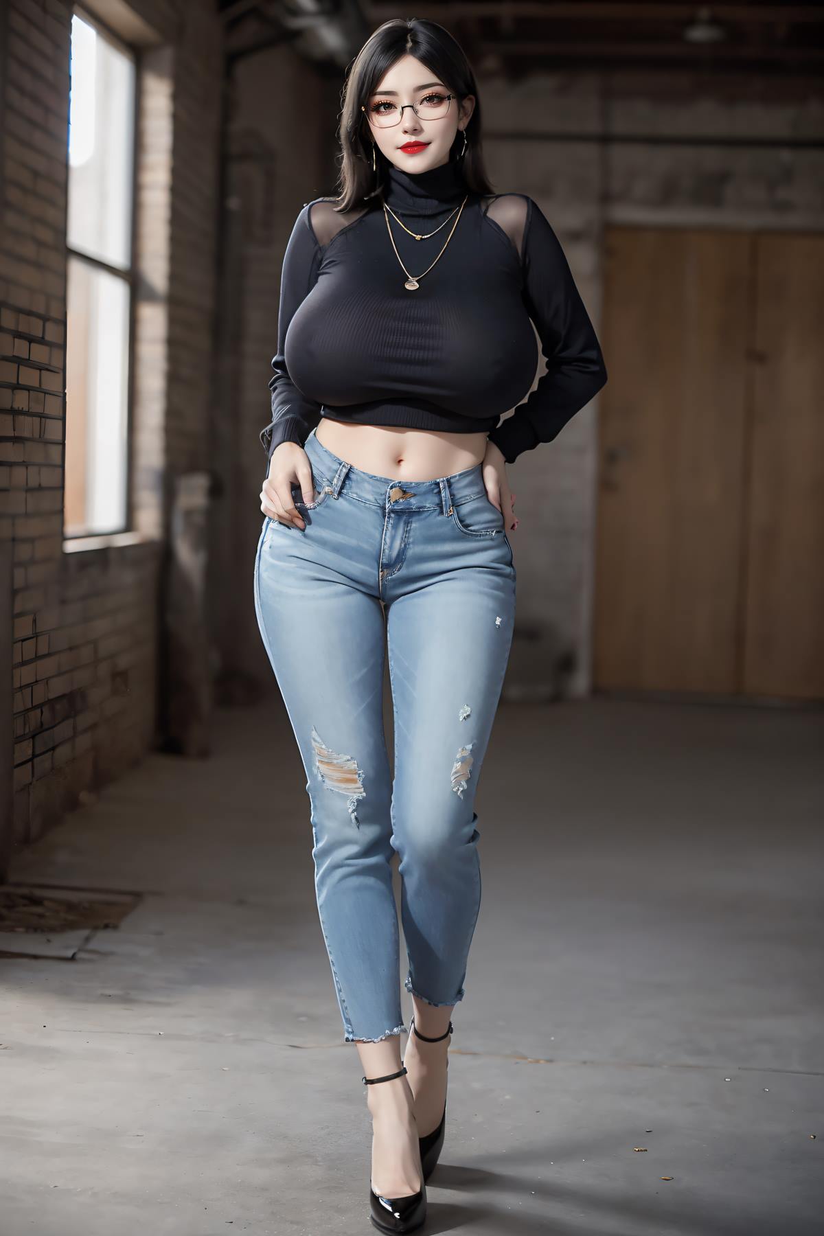 图片[46]-AI绘画 699 柳霏[52P] – 速更版-美库