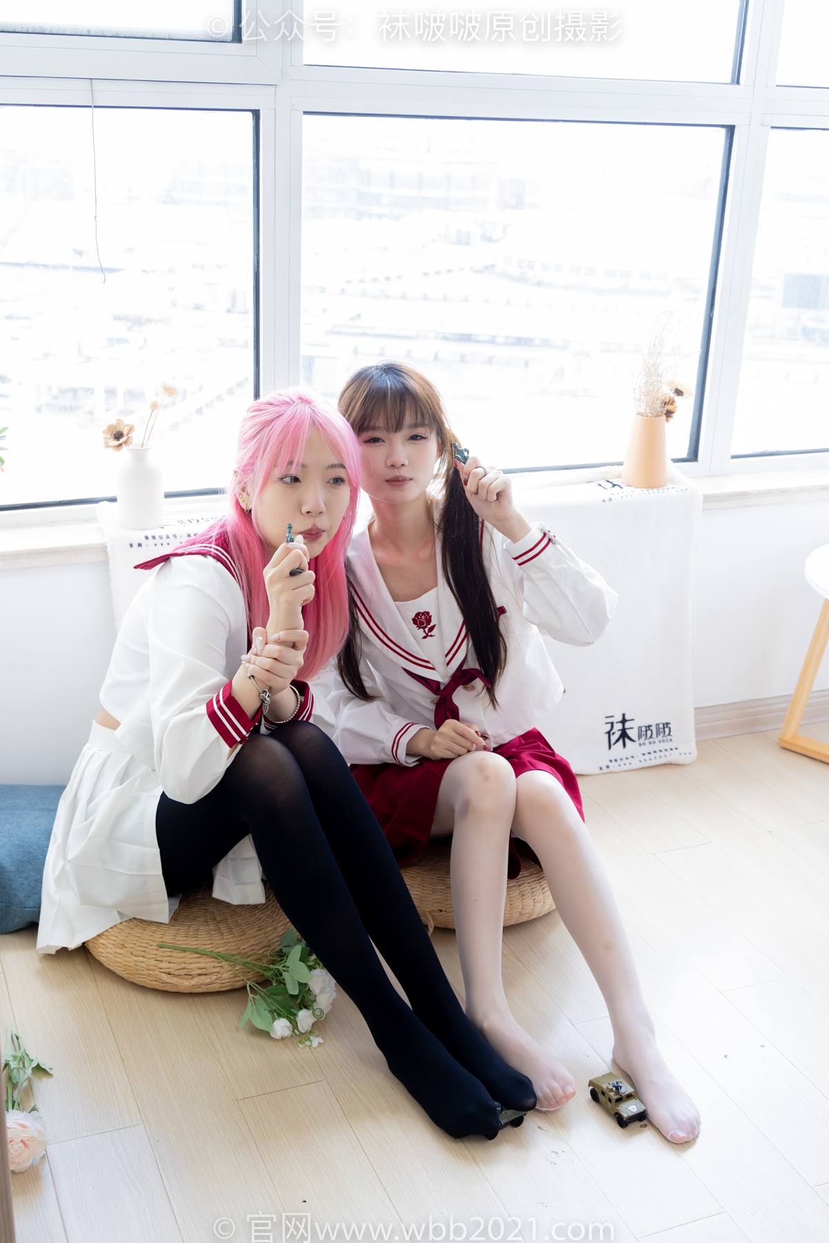 图片[22]-[BoBoSocks袜啵啵]NO.576 小甜豆甜甜圈-高跟鞋、厚黑丝、油亮薄白丝、裸足[161P] – 速更版-美库