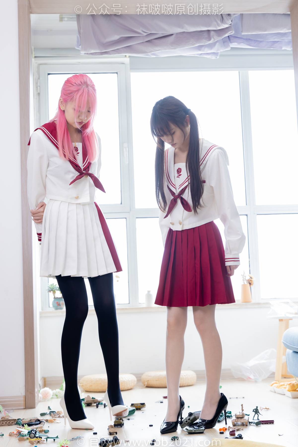 图片[24]-[BoBoSocks袜啵啵]NO.576 小甜豆甜甜圈-高跟鞋、厚黑丝、油亮薄白丝、裸足[161P] – 速更版-美库