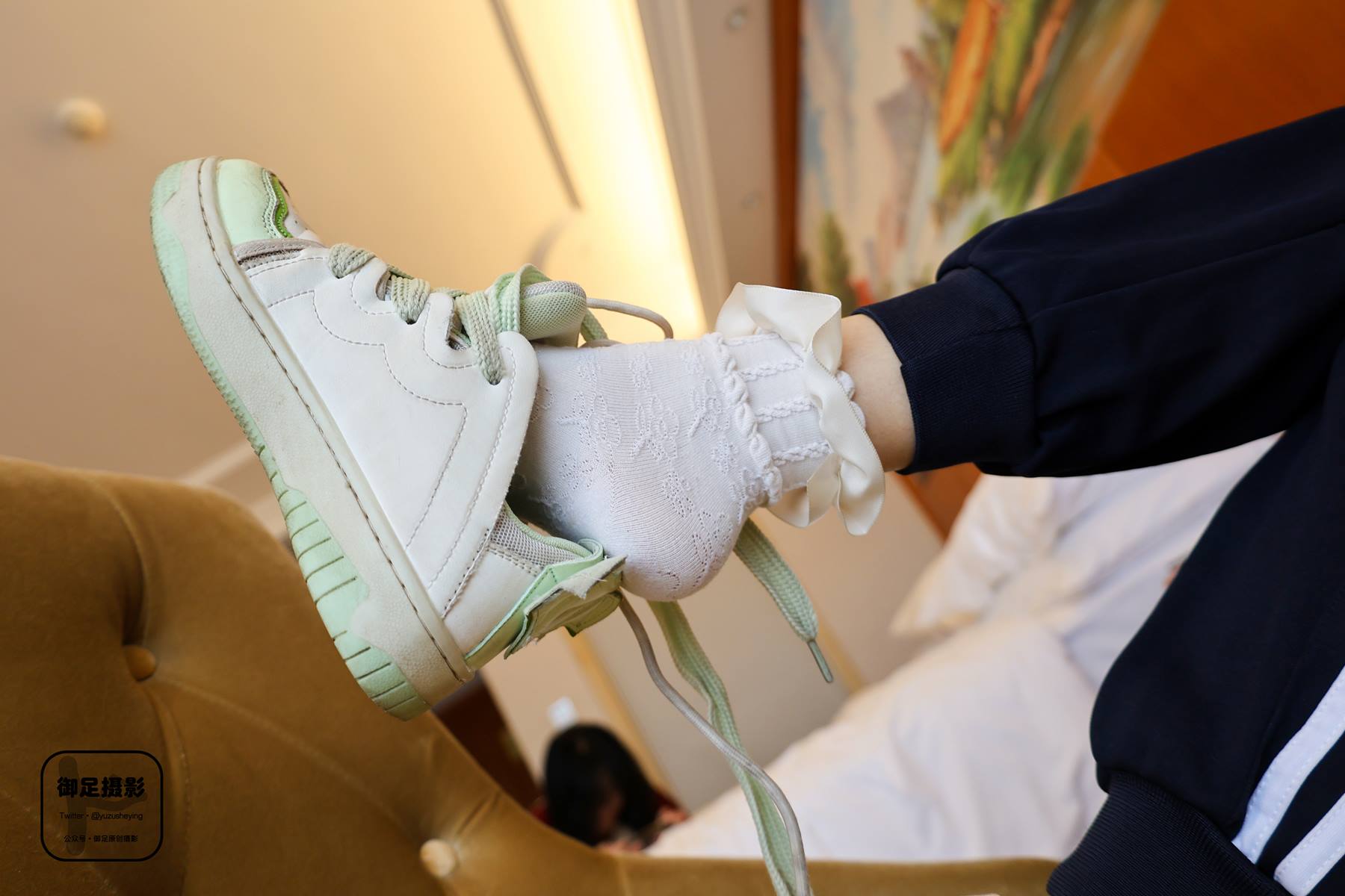 图片[35]-御足摄影 NO.044 – 校服踩踩踩[86P] – 速更版-美库