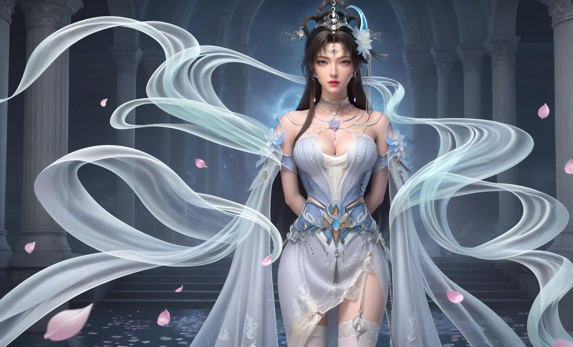 图片[21]-AI绘画 702 邀月 [136P] – 速更版-美库