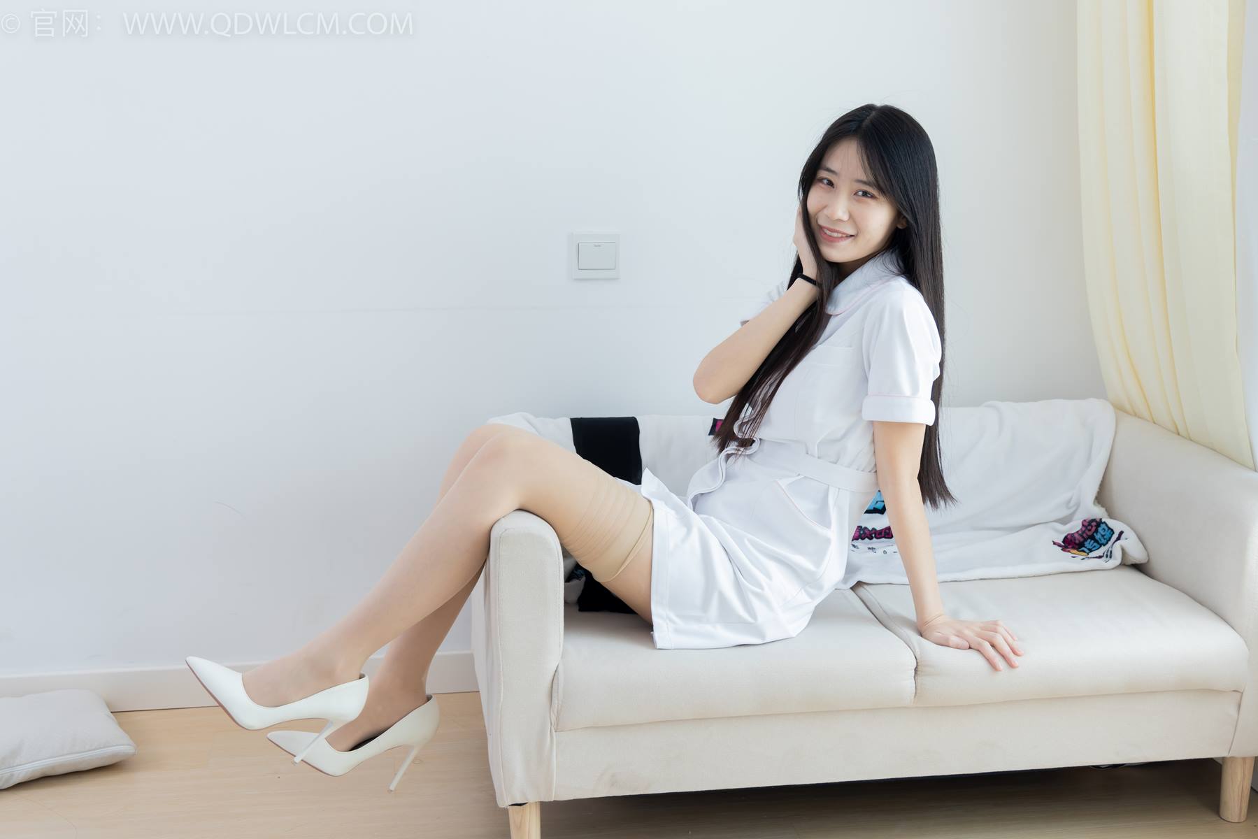 图片[59]-物恋传媒 NO.2401 菜菜-三双高跟鞋、大腿袜、护士服[129P] – 速更版-美库