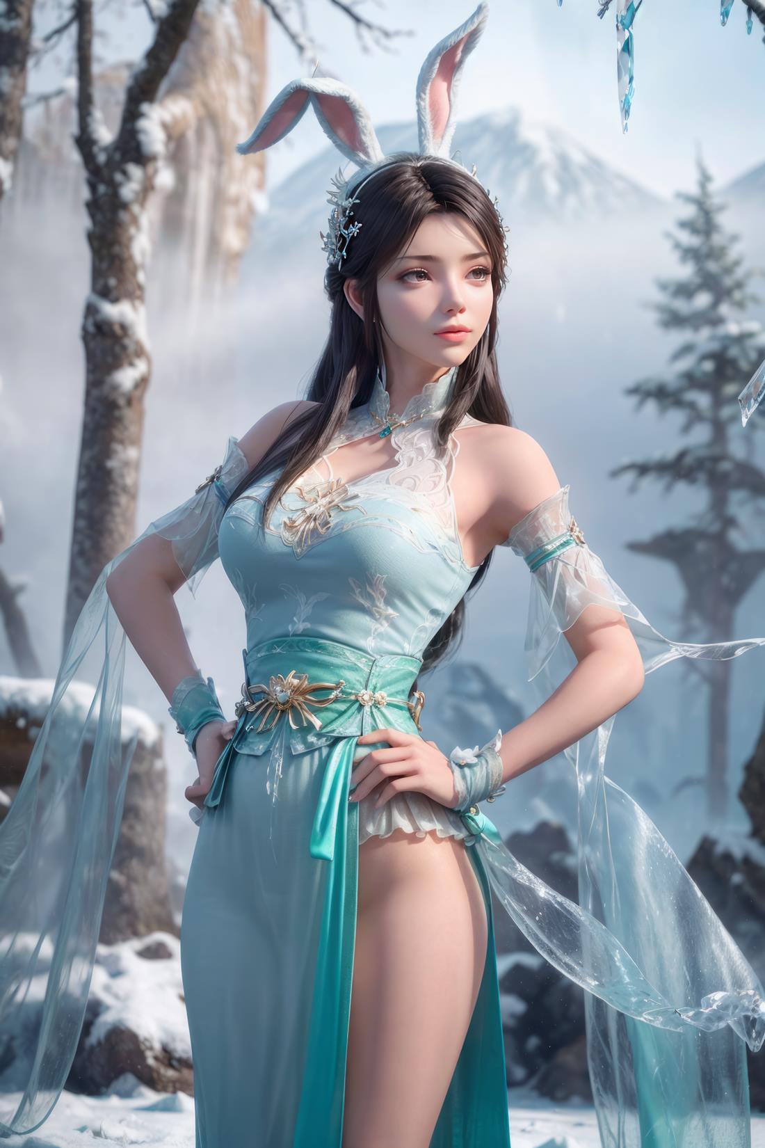 图片[11]-AI绘画 706 斗破苍穹-萧薰儿[56P] – 速更版-美库