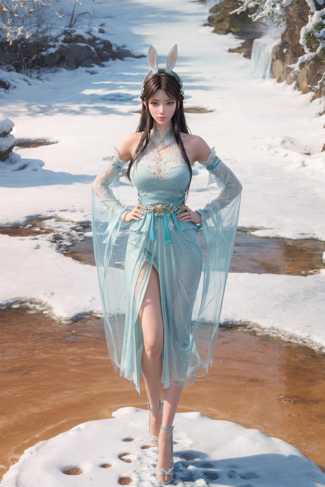 图片[15]-AI绘画 706 斗破苍穹-萧薰儿[56P] – 速更版-美库