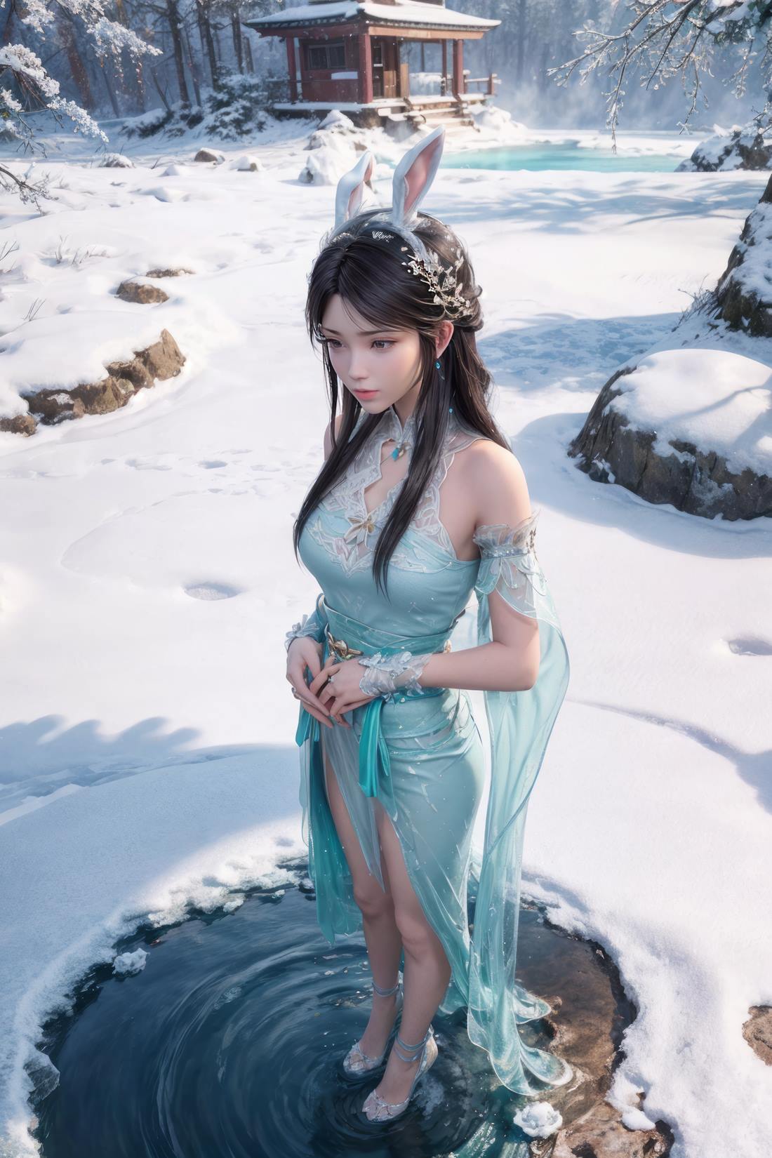 图片[17]-AI绘画 706 斗破苍穹-萧薰儿[56P] – 速更版-美库