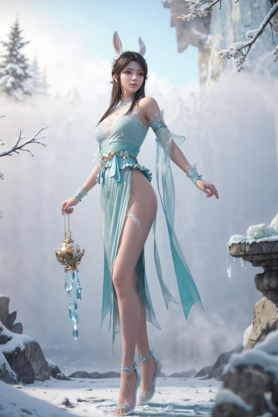 图片[28]-AI绘画 706 斗破苍穹-萧薰儿[56P] – 速更版-美库