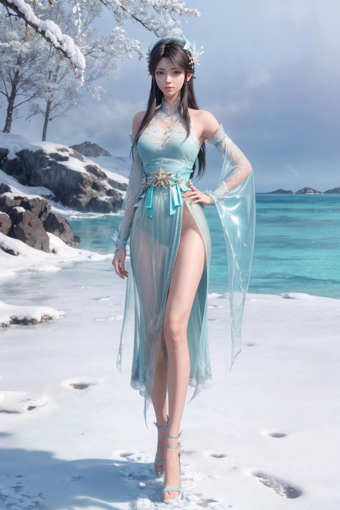 图片[29]-AI绘画 706 斗破苍穹-萧薰儿[56P] – 速更版-美库