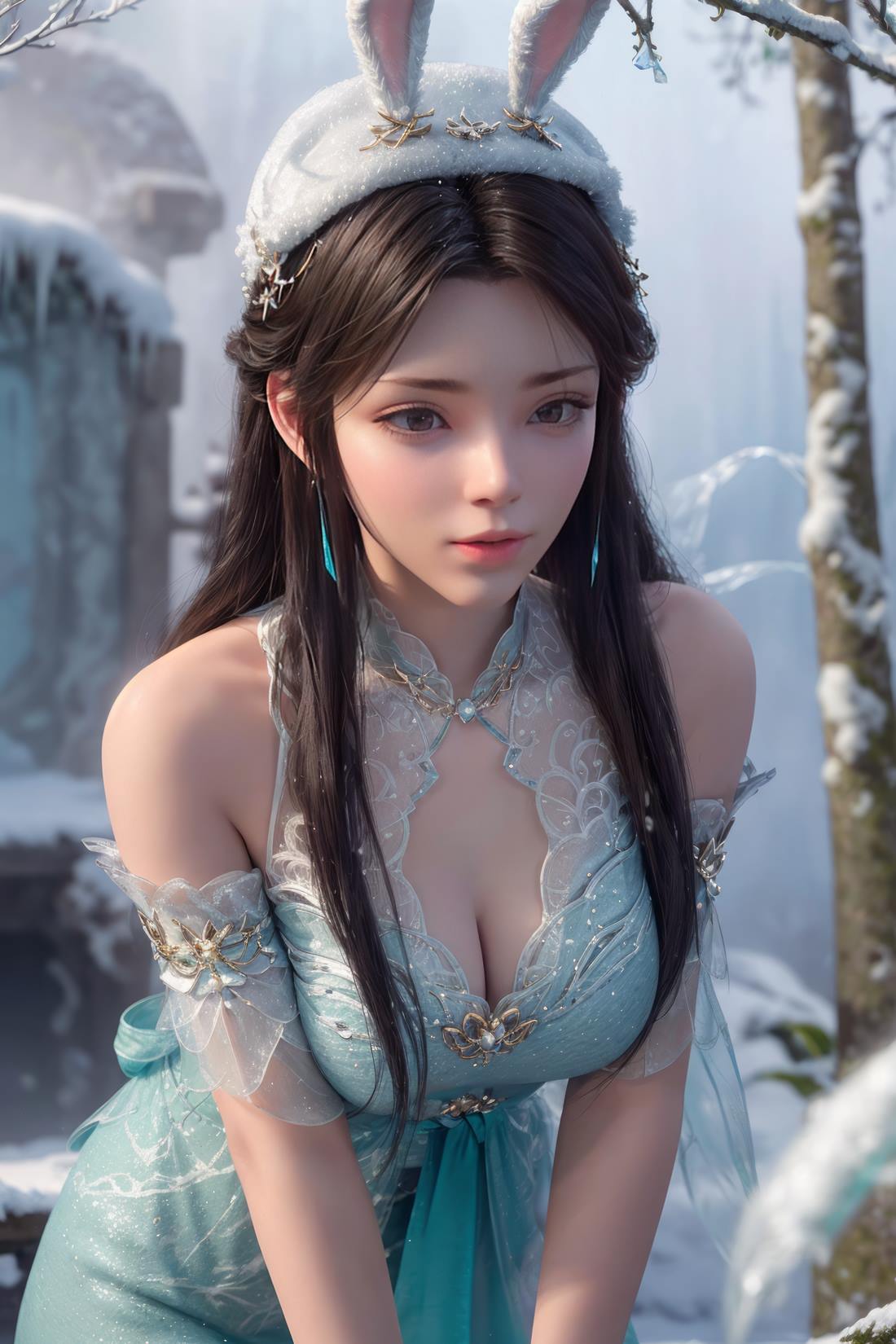 图片[34]-AI绘画 706 斗破苍穹-萧薰儿[56P] – 速更版-美库