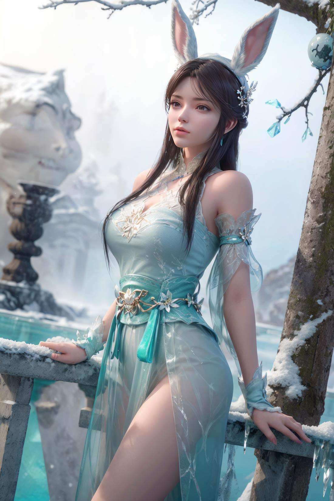 图片[36]-AI绘画 706 斗破苍穹-萧薰儿[56P] – 速更版-美库