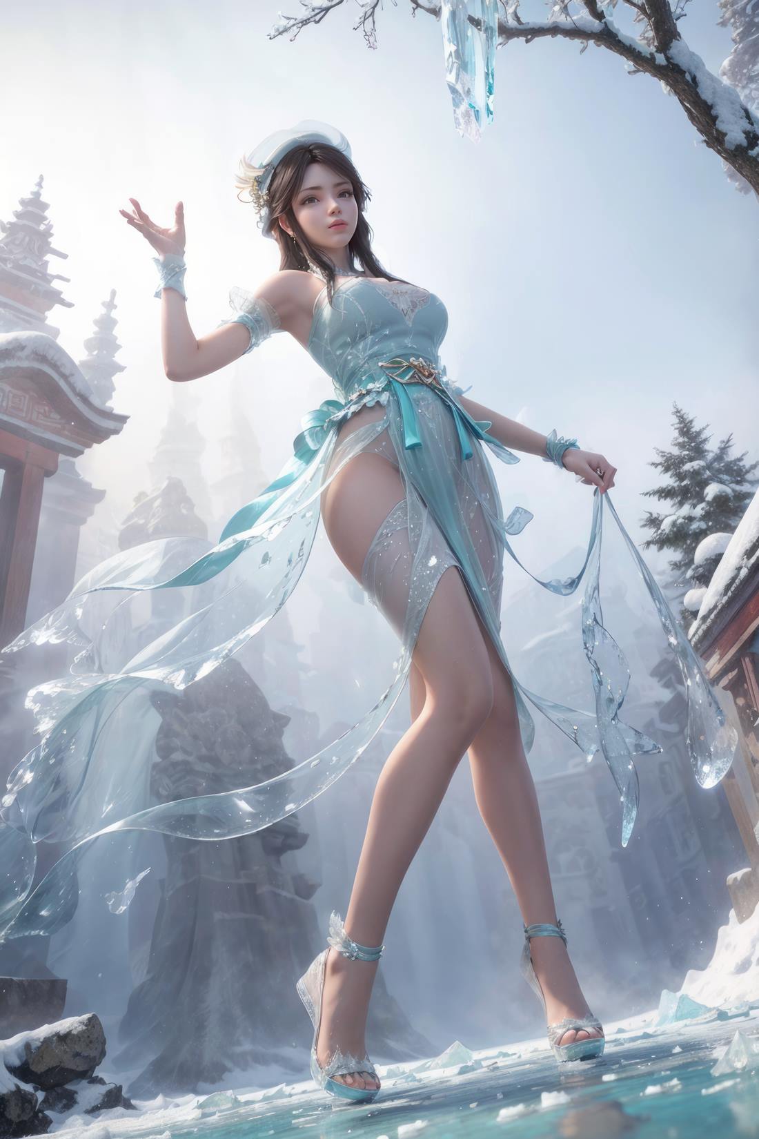 图片[39]-AI绘画 706 斗破苍穹-萧薰儿[56P] – 速更版-美库