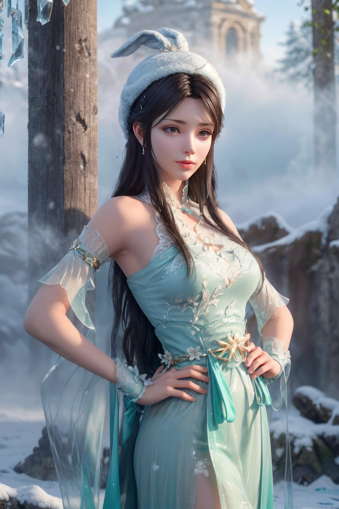 图片[40]-AI绘画 706 斗破苍穹-萧薰儿[56P] – 速更版-美库