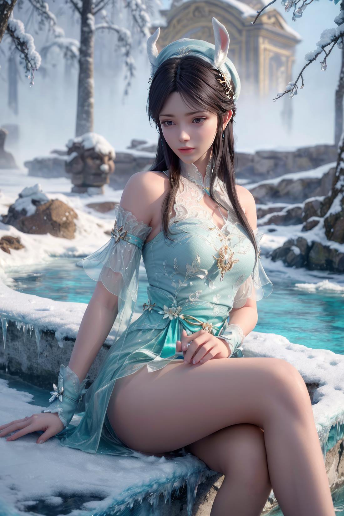 图片[46]-AI绘画 706 斗破苍穹-萧薰儿[56P] – 速更版-美库