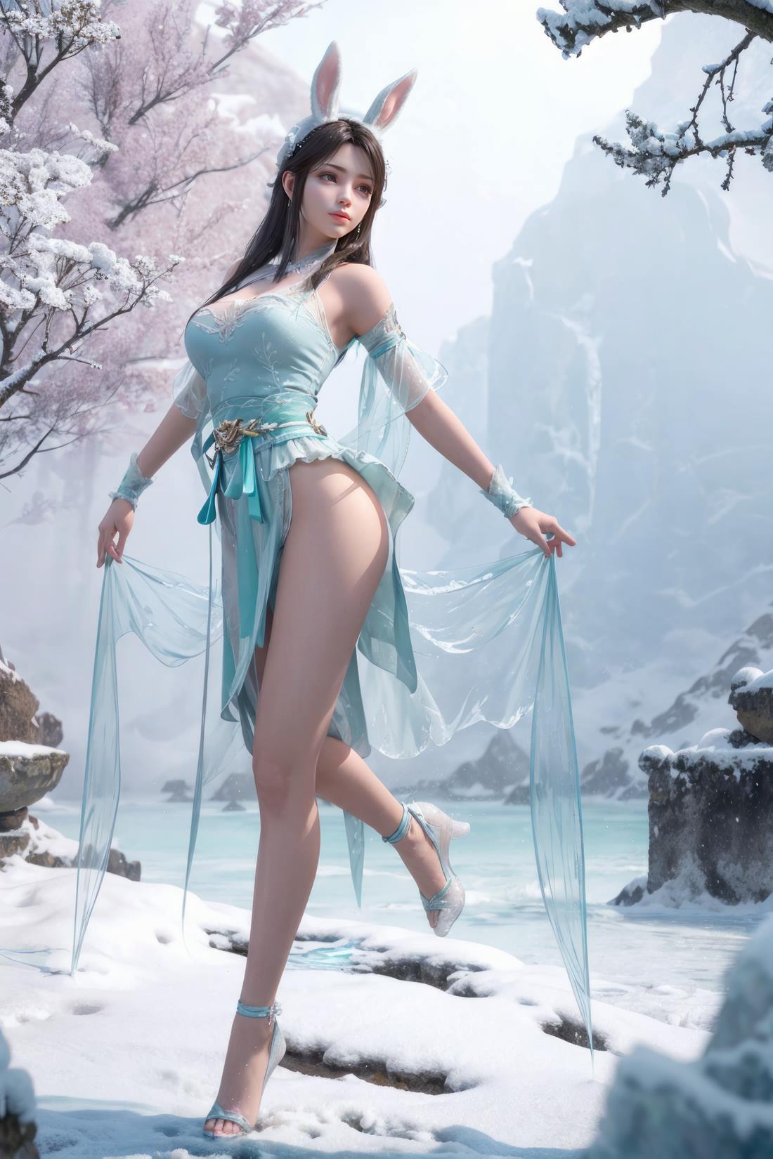 图片[47]-AI绘画 706 斗破苍穹-萧薰儿[56P] – 速更版-美库