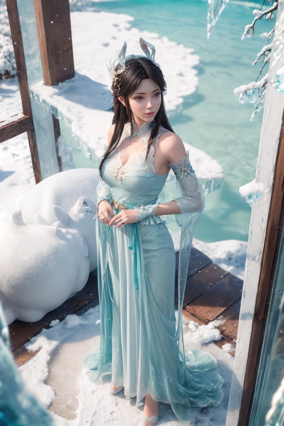 图片[53]-AI绘画 706 斗破苍穹-萧薰儿[56P] – 速更版-美库