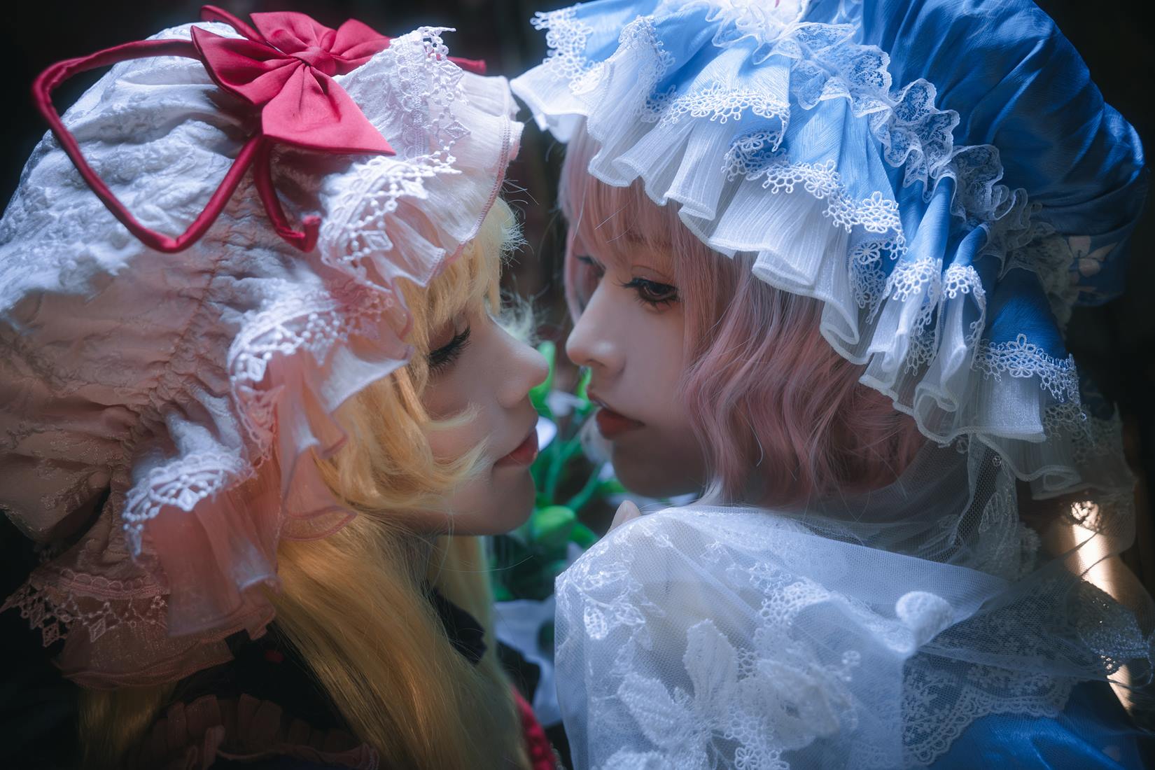 图片[14]-花柒Hana & 肃雨雨雨 – 八云紫 西行寺幽幽子[16P] – 速更版-美库