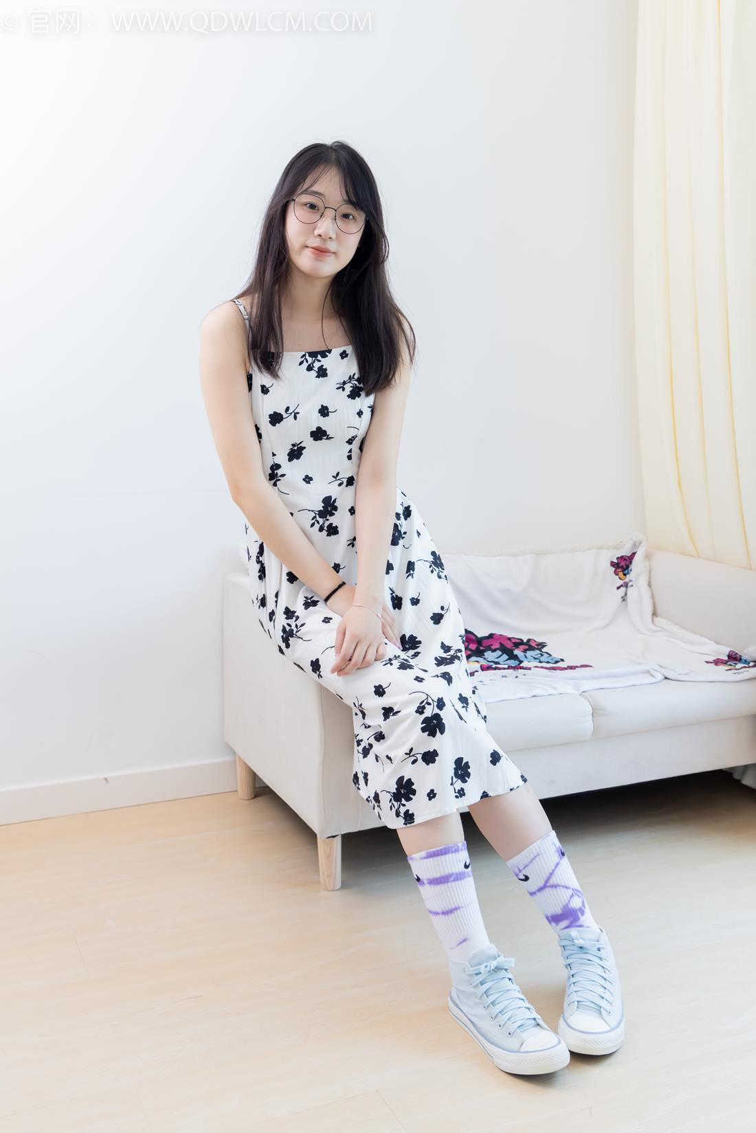图片[11]-物恋传媒 NO.2403 小椿-帆布鞋、白紫棉袜、裸足[120P] – 速更版-美库