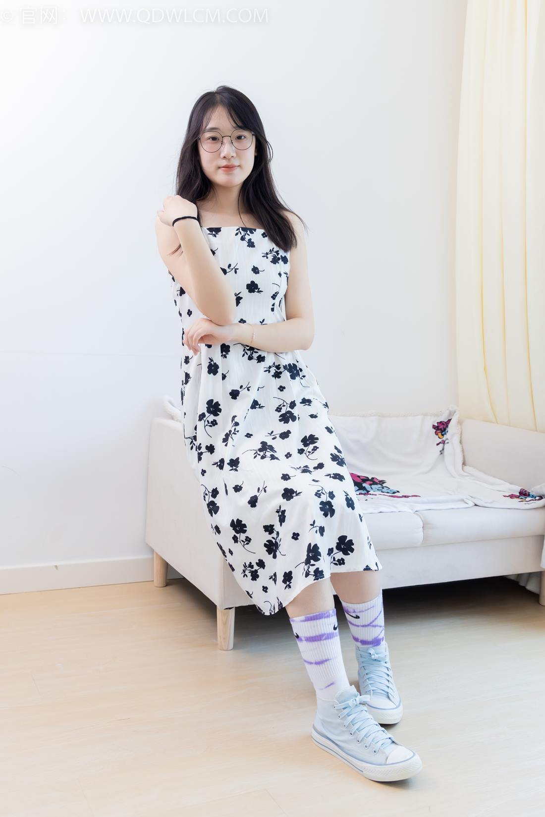 图片[12]-物恋传媒 NO.2403 小椿-帆布鞋、白紫棉袜、裸足[120P] – 速更版-美库